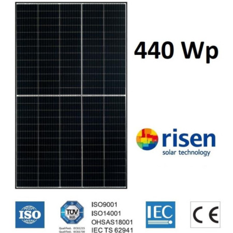 Tấm Pin Risen 440W Tấm Pin Risen 440W