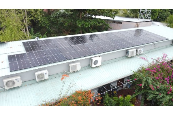 Thi công hệ 16.7 KW tại Nhà Trọ Thái Bình Xanh - Gành Dầu