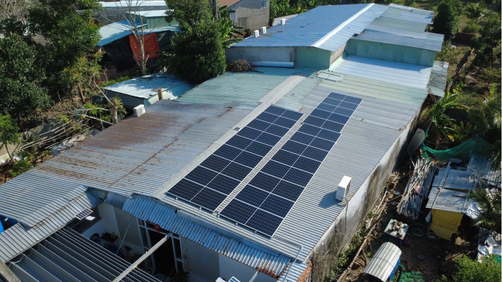 Thi công hệ Lưu trữ 14.3 KW tại Karaoke Hoa Liên - Gành Dầu