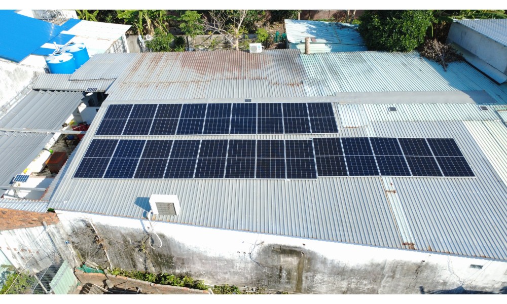 Thi công hệ Lưu trữ 14.3 KW tại Karaoke Hoa Liên - Gành Dầu