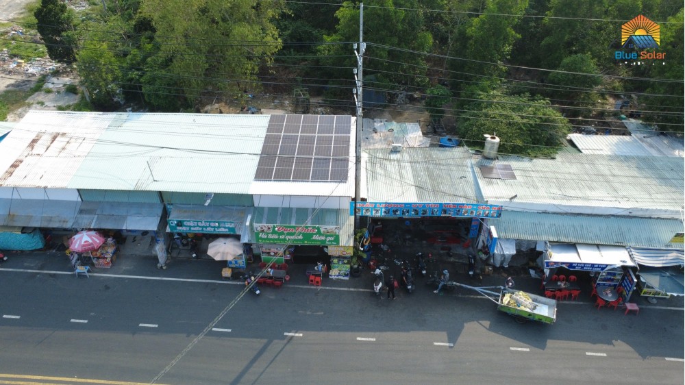 Thi công Hệ 8KW có Pin lưu trữ - Hủ Tíu Vạn Phúc