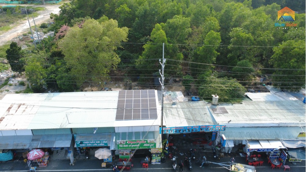 Thi công Hệ 8KW có Pin lưu trữ - Hủ Tíu Vạn Phúc