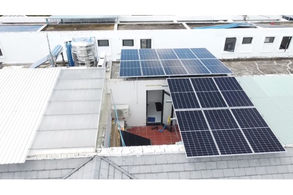 Thi công hệ 7KW Điện Năng Lượng Mặt Trời tại Shop Tiện Ích Phú Quốc