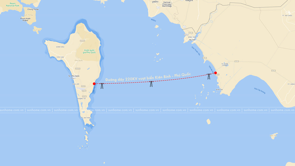 Giá điện tại Phú Quốc bằng với giá điện cả nước – Không có sự chênh lệch!